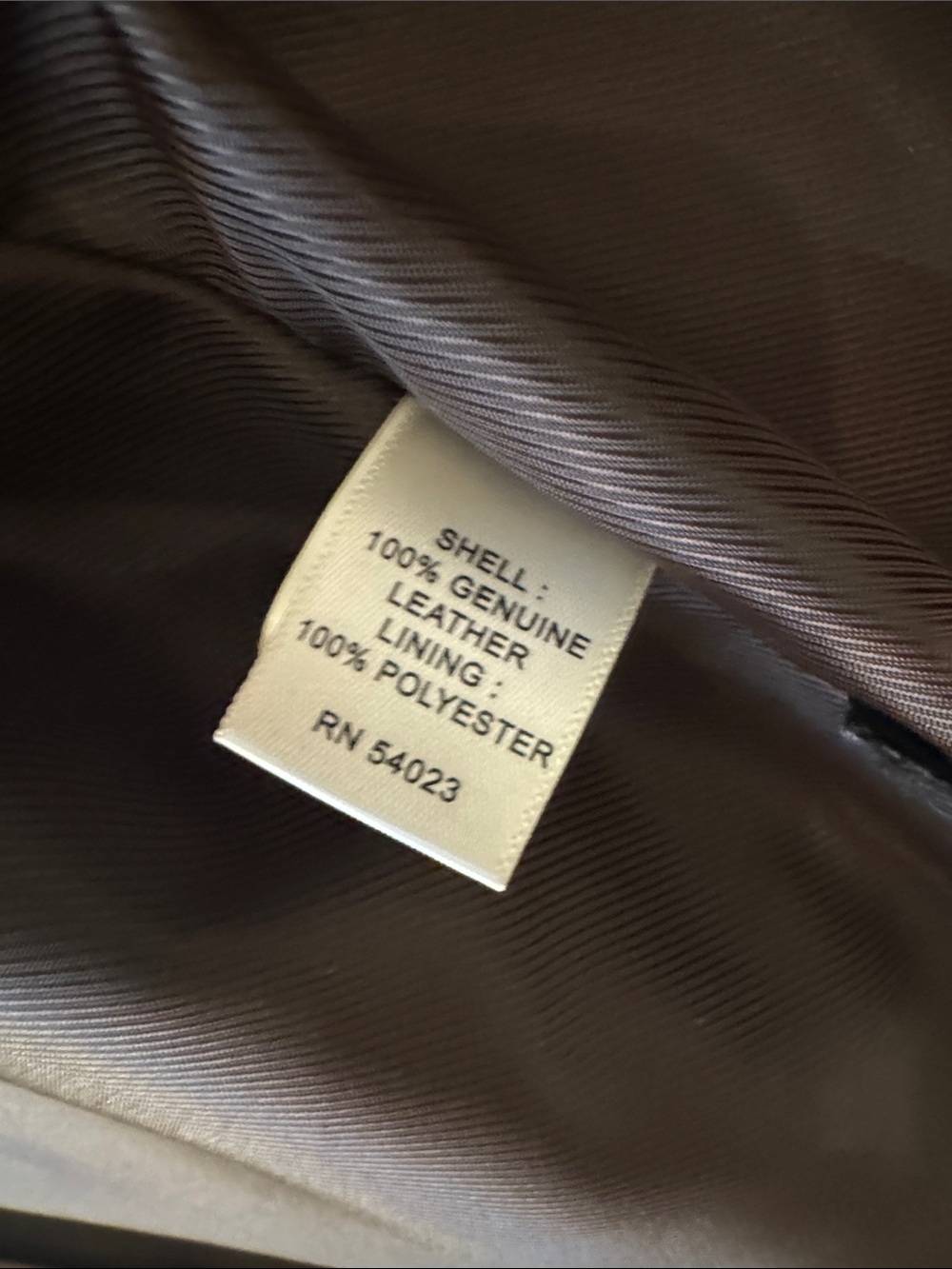 Banana Republic Tan Leather Bomber Jacket - Picture 3 of 11